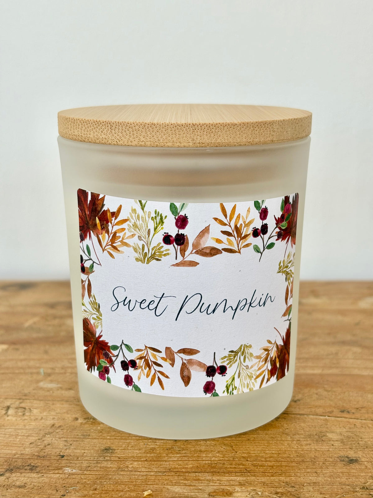 Sweet Pumpkin soy wax candle **Pre-Order**