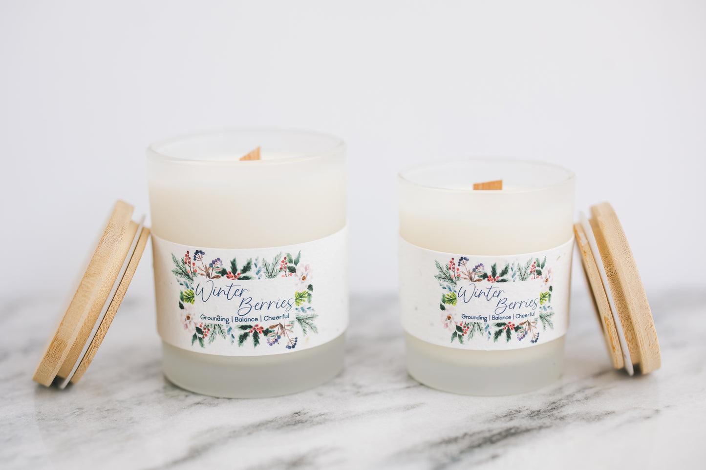 Winter Berries Candles