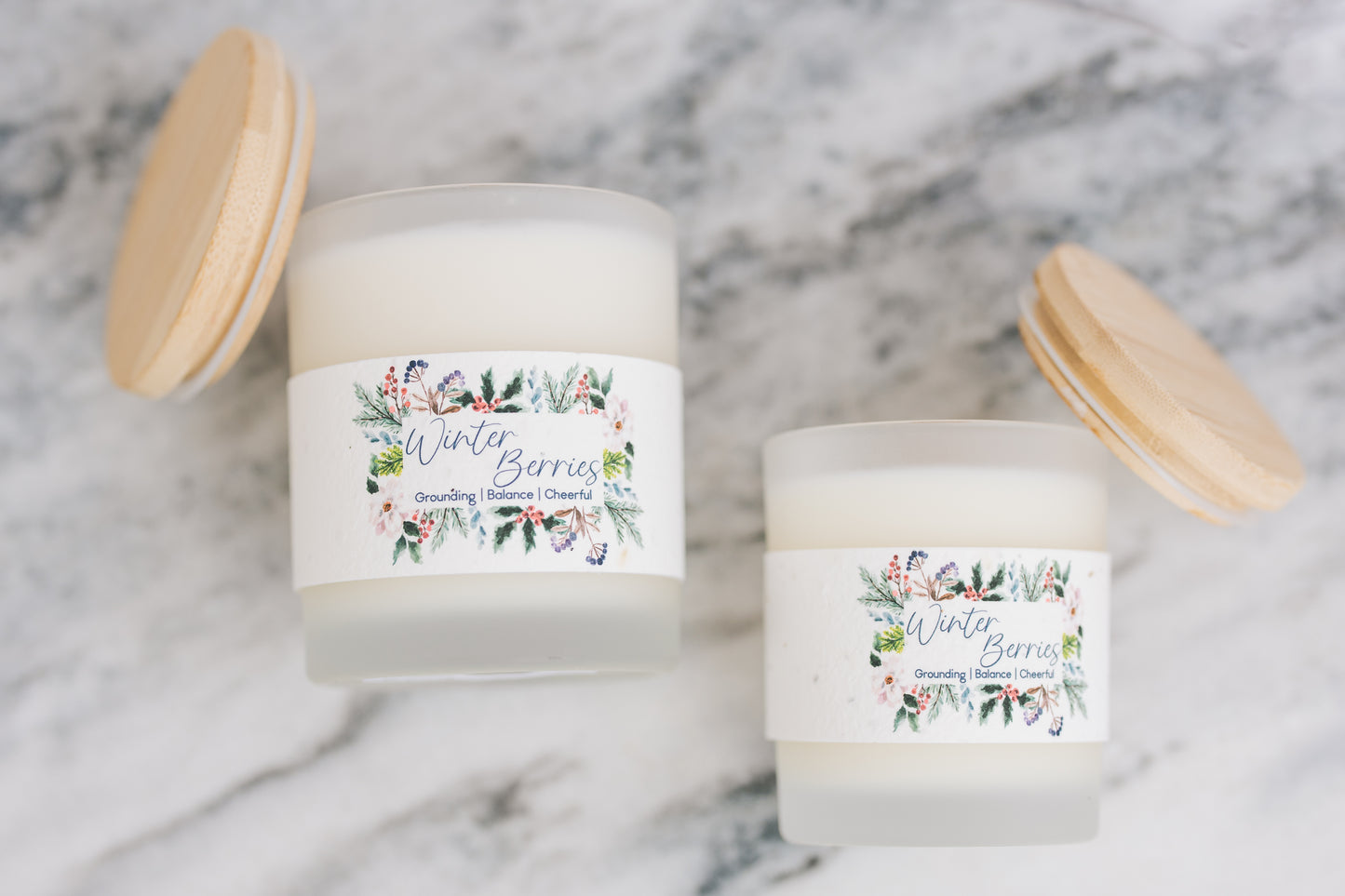 Winter Berries Candles