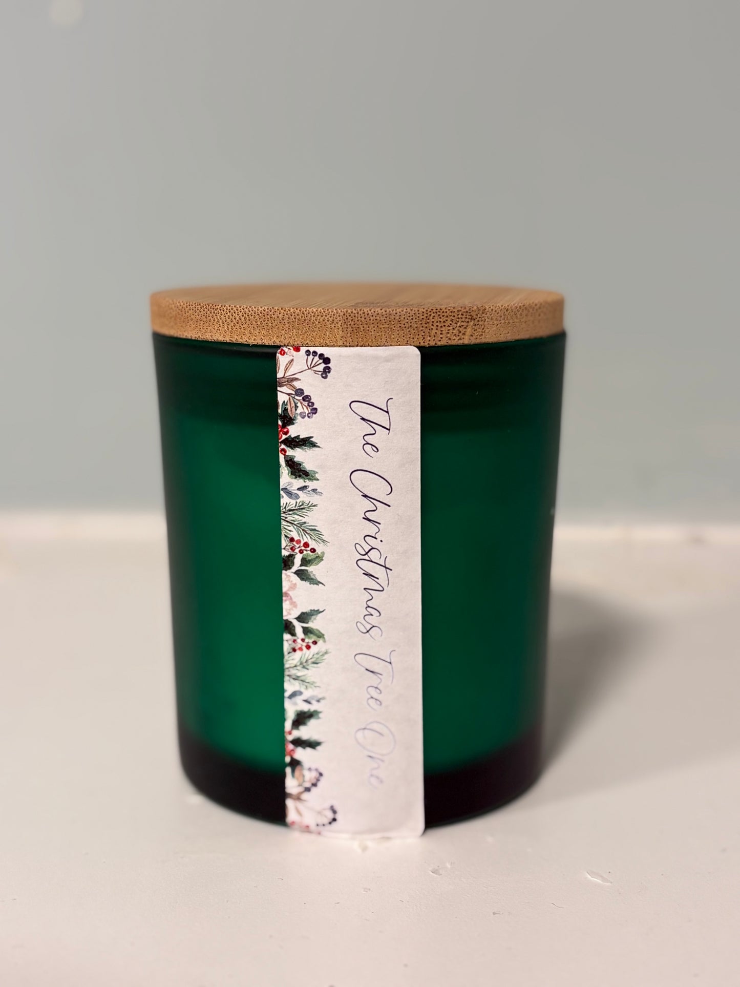 Christmas Tree Soy Candle – Fresh Pine & Winter Evergreen