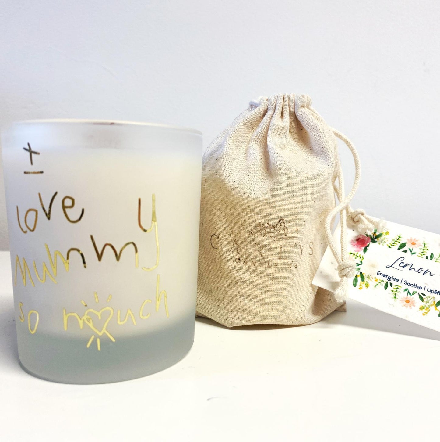 Bespoke Handwriting Candle - Mother's Day Special!